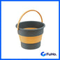 🇸🇬READY STOCK🇸🇬 Fuho Collapsible Bucket | Collapsible Pail | Portable Foldable Bucket Water Pail | Car Wash (HL0165)