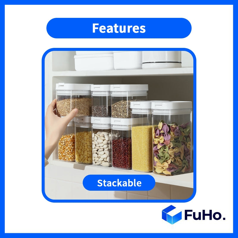 🔥LOWEST PRICE🔥 (15 Sizes) Fuho Airtight Container | Food Container | Plastic Container | Airtight Container (KIT0007)