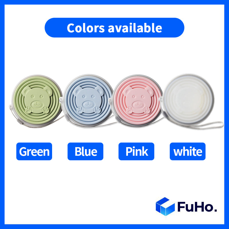 🇸🇬READY STOCK🇸🇬 (270/320ml) FuHo Travel Collapsible Drinking Cup Silicone Food Grade BPA FREE Office Cup (KIT0045)