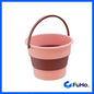 🇸🇬READY STOCK🇸🇬 Fuho Collapsible Bucket | Collapsible Pail | Portable Foldable Bucket Water Pail | Car Wash (HL0165)