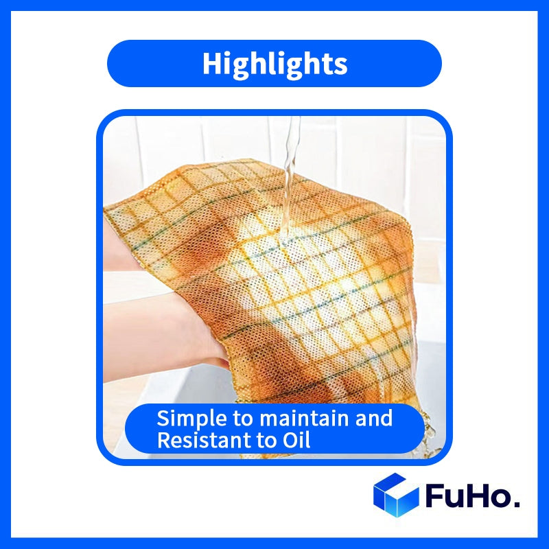 🇸🇬READY STOCK🇸🇬 (30pcs) FuHo Disposable Kitchen Towel Micro Fiber Non-Woven Fabric Cloth Cleaning Dining (KIT0053)