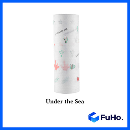🇸🇬READY STOCK🇸🇬 FuHo Disposable Cleaning Cloth with Roller | Good Morning Towel | Rags | Rugs | Micro Fiber (KIT0056)