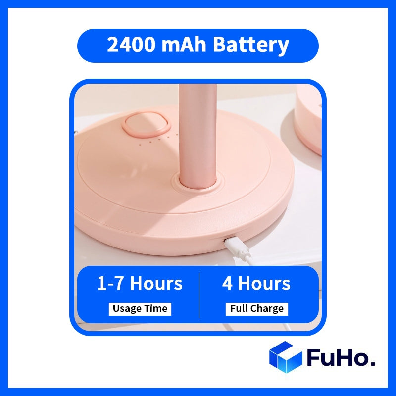 🇸🇬READY STOCK🇸🇬 FuHo 5 Speed Fan | Desktop Fan | Mini Fan | Strong Fan | Fast Charging Fan | Portable Fan (HL0191)