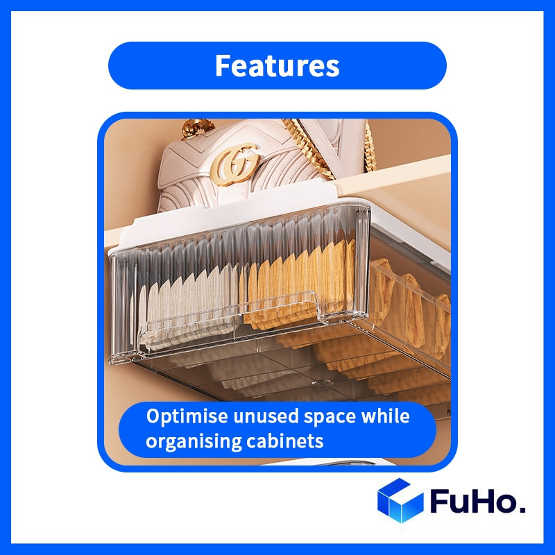 🇸🇬READY STOCK🇸🇬 FuHo Cabinet Hanging Drawers | Cabinet Organiser | Plastic Container | Storage Box | Basket (HL0194)