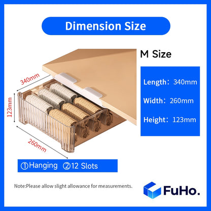 🇸🇬READY STOCK🇸🇬 FuHo Cabinet Hanging Drawers | Cabinet Organiser | Plastic Container | Storage Box | Basket (HL0194)