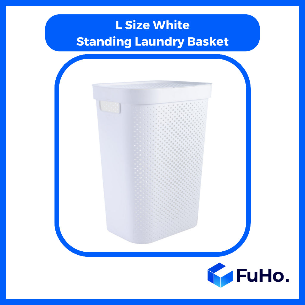 🇸🇬READY STOCK🇸🇬 Fuho Large Capacity Laundry Basket || 55L-70L || Ventilation Basket || Strong material