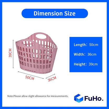 🇸🇬READY STOCK🇸🇬 FuHo Collapsible Laundry Basket || Strong Material Basket || 4 Colors Basket