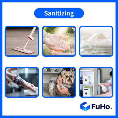 🇸🇬READY STOCK🇸🇬 (1Set) FuHo Spray Mop | Water Spray Mop | Collapsible Bucket | Mop Holder | Mop Cloth | Mopping (HL0182)