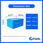 🇸🇬READY STOCK🇸🇬 FuHo Heavy Duty Collapsible Stackable Box | Industrial Box | Warehouse Box | Blue Crate (IND0001)