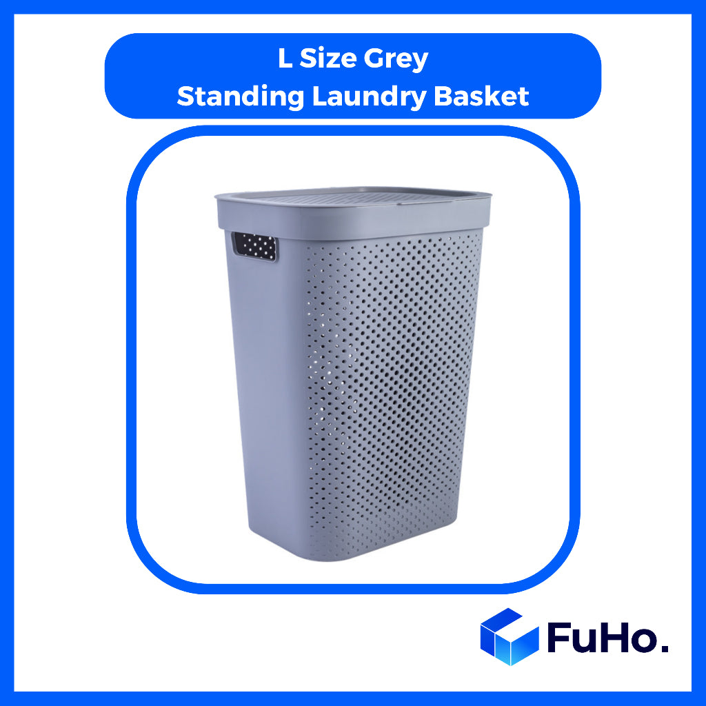 🇸🇬READY STOCK🇸🇬 Fuho Large Capacity Laundry Basket || 55L-70L || Ventilation Basket || Strong material