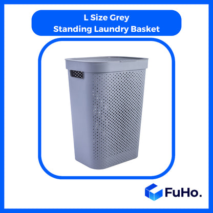 🇸🇬READY STOCK🇸🇬 Fuho Large Capacity Laundry Basket || 55L-70L || Ventilation Basket || Strong material