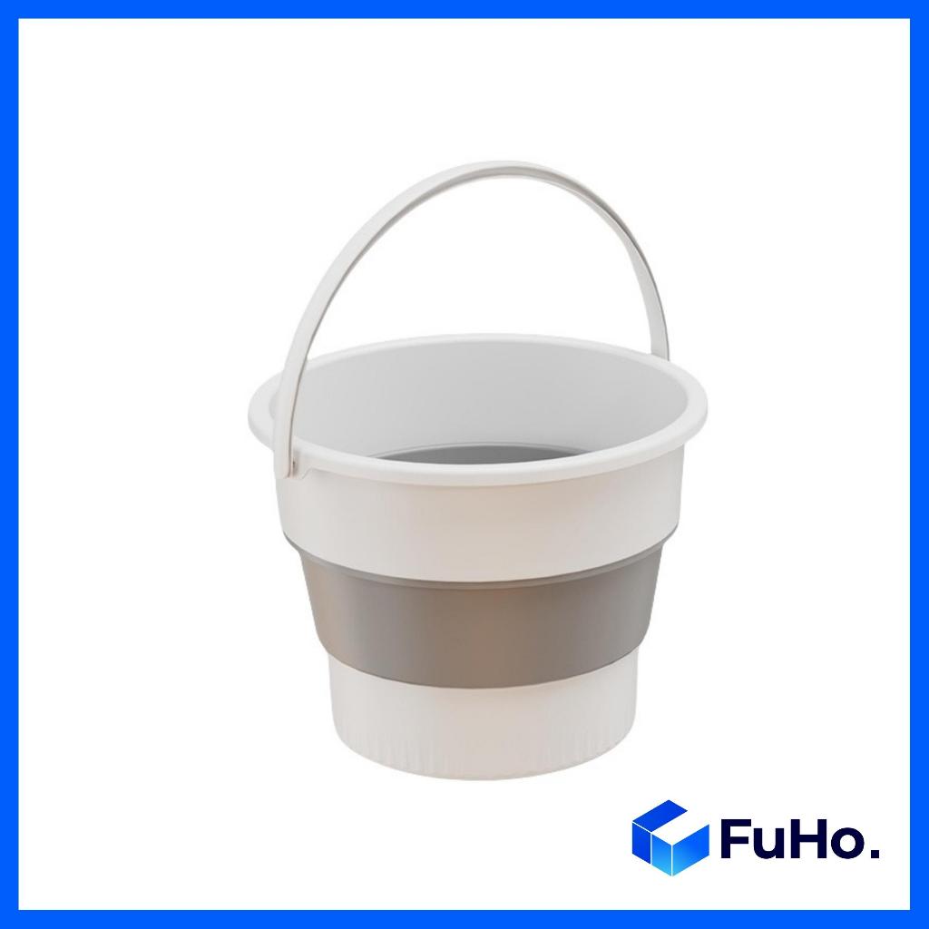 🇸🇬READY STOCK🇸🇬 Fuho Collapsible Bucket | Collapsible Pail | Portable Foldable Bucket Water Pail | Car Wash (HL0165)