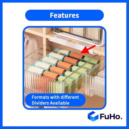 🇸🇬READY STOCK🇸🇬 FuHo Cabinet Hanging Drawers | Cabinet Organiser | Plastic Container | Storage Box | Basket (HL0194)