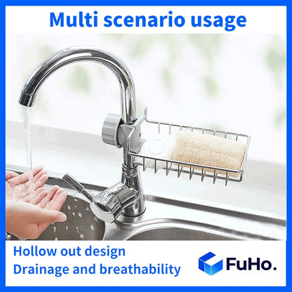 🇸🇬READY STOCK🇸🇬 FuHo Sink Sponge Holder | Peeler Hook | Scrub daddy | Washing Sponge | Sponge Holder | Sponge (TL0048)