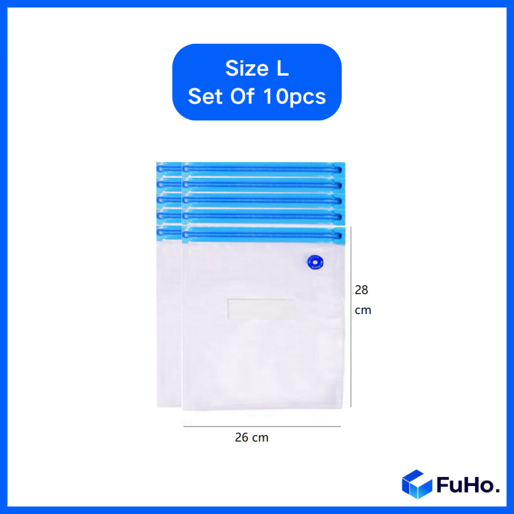 🇸🇬(AS LOW AS $0.59)🇸🇬 FuHo Food Vacuum Seal Bag Food Bags | Reusable Food Bags | Reusable Vacuum Bags (KIT0011)