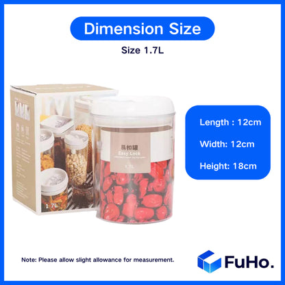 🔥LOWEST PRICE🔥 (15 Sizes) Fuho Airtight Container | Food Container | Plastic Container | Airtight Container (KIT0007)