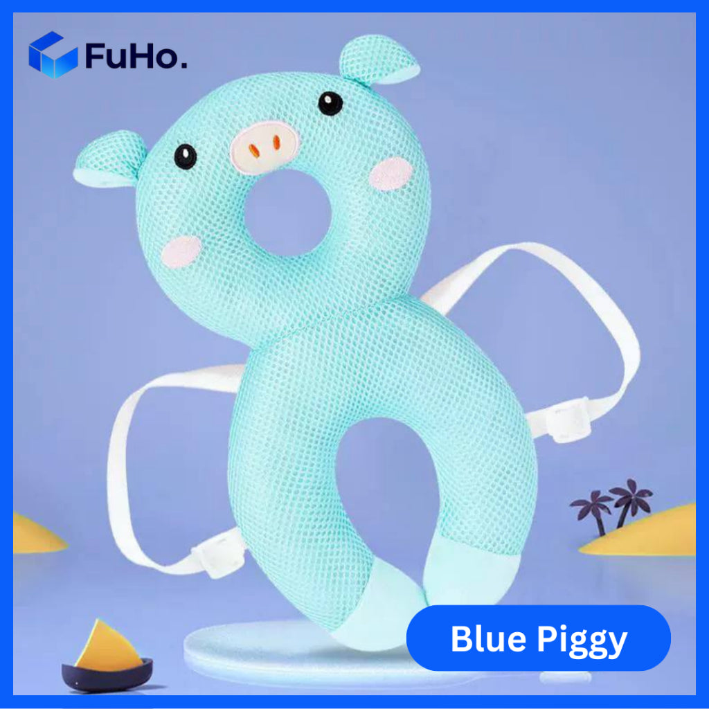 🇸🇬READY STOCK🇸🇬 FuHo Woo-Jin Baby Head Protection Pillow with Sound Alert | Baby Pillow | Baby Head Protection (BB0002A)