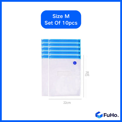 🇸🇬(AS LOW AS $0.59)🇸🇬 FuHo Food Vacuum Seal Bag Food Bags | Reusable Food Bags | Reusable Vacuum Bags (KIT0011)