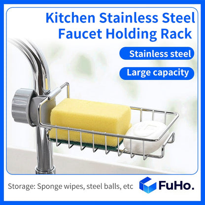 🇸🇬READY STOCK🇸🇬 FuHo Sink Sponge Holder | Peeler Hook | Scrub daddy | Washing Sponge | Sponge Holder | Sponge (TL0048)