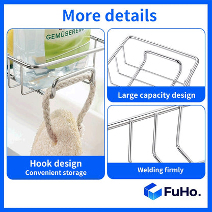 🇸🇬READY STOCK🇸🇬 FuHo Sink Sponge Holder | Peeler Hook | Scrub daddy | Washing Sponge | Sponge Holder | Sponge (TL0048)
