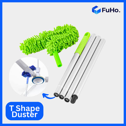 🇸🇬READY STOCK🇸🇬 FuHo Ceiling Fan Duster | Feather Duster | Adjustable Duster | Washable Duster | Telescopic (HL0226)