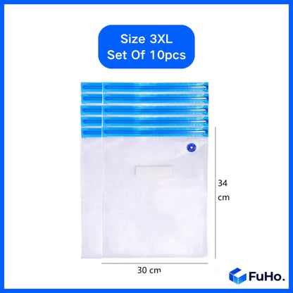 🇸🇬(AS LOW AS $0.59)🇸🇬 FuHo Food Vacuum Seal Bag Food Bags | Reusable Food Bags | Reusable Vacuum Bags (KIT0011)