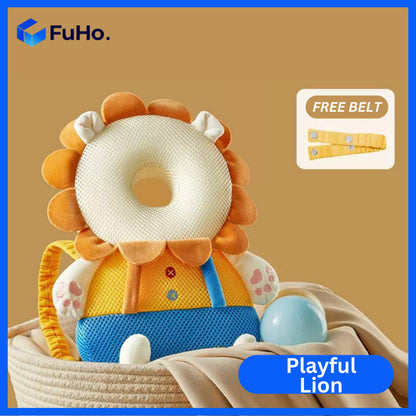 🇸🇬READY STOCK🇸🇬 FuHo Woo-Jin Baby Head Protection Pillow with Sound Alert | Baby Pillow | Baby Head Protection (BB0002A)