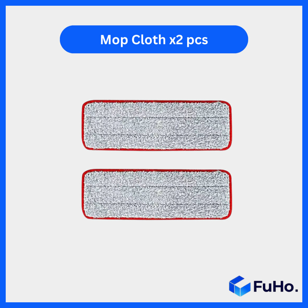 🇸🇬READY STOCK🇸🇬 (1Set) FuHo Spray Mop | Water Spray Mop | Collapsible Bucket | Mop Holder | Mop Cloth | Mopping (HL0182)