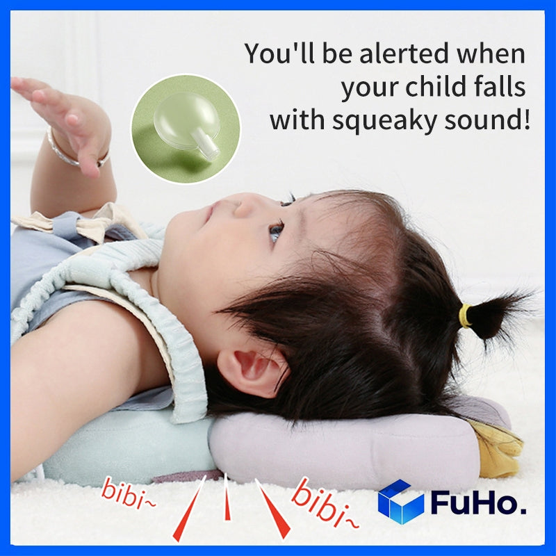 🇸🇬READY STOCK🇸🇬 FuHo Woo-Jin Baby Head Protection Pillow with Sound Alert | Baby Pillow | Baby Head Protection (BB0002A)