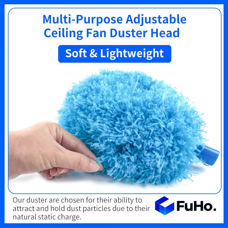 🇸🇬READY STOCK🇸🇬 FuHo Ceiling Fan Duster | Feather Duster | Adjustable Duster | Washable Duster | Telescopic (HL0226)