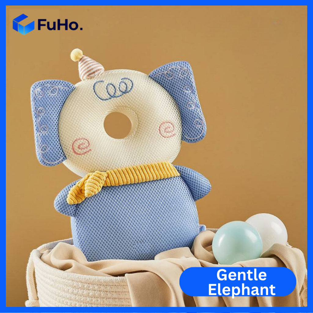 🇸🇬READY STOCK🇸🇬 FuHo Woo-Jin Baby Head Protection Pillow with Sound Alert | Baby Pillow | Baby Head Protection (BB0002A)