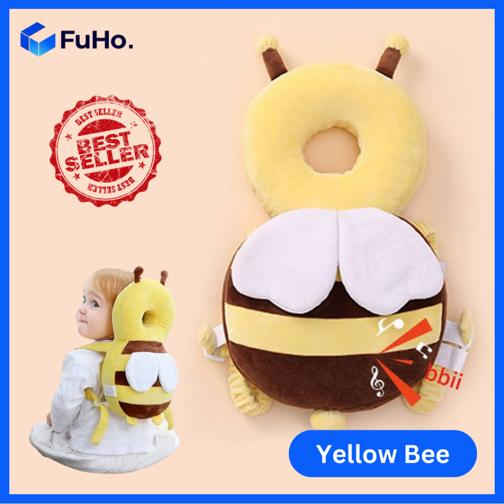 🇸🇬READY STOCK🇸🇬 FuHo Woo-Jin Baby Head Protection Pillow with Sound Alert | Baby Pillow | Baby Head Protection (BB0002A)