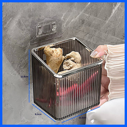 🇸🇬READY STOCK🇸🇬 Fuho Diamond Wall Plug Storage Box | Cosmetic Box | Toilet Storage | Kitchen Storage (TL0013)