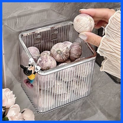🇸🇬READY STOCK🇸🇬 Fuho Diamond Wall Plug Storage Box | Cosmetic Box | Toilet Storage | Kitchen Storage (TL0013)