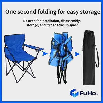 🇸🇬READY STOCK🇸🇬 FuHo Foldable Bench Chair | Outdoor Chair | Camping Chair | Hiking Chair | Portable Chair (HL0212)