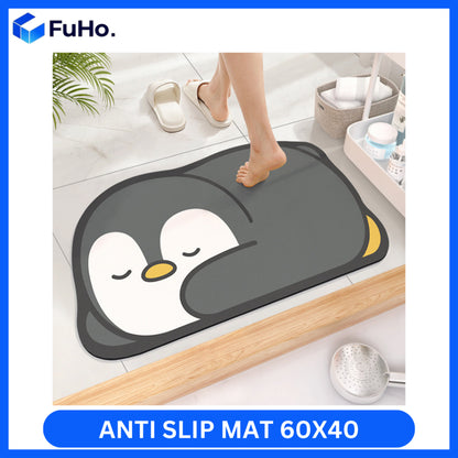 🇸🇬READY STOCK🇸🇬 Fuho Anti Slip Diatomite Floor Mats | Anti Slip Mat| Toilet Mat | Door Mat (TL0013)
