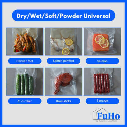 🇸🇬READY STOCK🇸🇬 FuHo Vacuum Sealer | Food Vacuum | Vacuum Pack | Vacuum Bag | Cling Wrap | Food Storage | (HL0308)