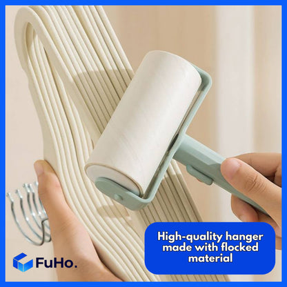 (5pcs) Fuho High Quality Baby Hanger | Flocking Hanger | Hello Kitty Hanger | Kids Hanger | Steel Hanger | (HL0235)