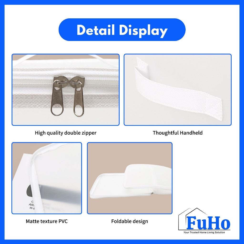 🇸🇬READY STOCK🇸🇬 Fuho Storage Organizer Box | Cotton Linen Box | Laundry Box | Laundry Storage | Container | (HL0301)