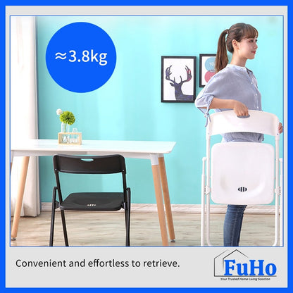 🇸🇬READY STOCK🇸🇬 FuHo Foldable Chair | Stool | Foldable Stool | Plastic Chair | Benches | Portable Chair | (HL0303)