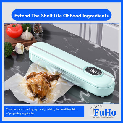🇸🇬READY STOCK🇸🇬 FuHo Vacuum Sealer | Food Vacuum | Vacuum Pack | Vacuum Bag | Cling Wrap | Food Storage | (HL0308)