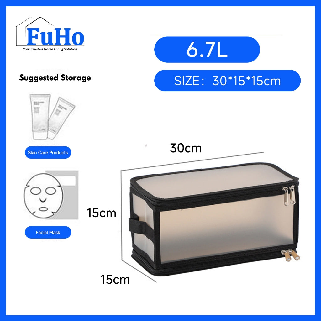 🇸🇬READY STOCK🇸🇬 Fuho Storage Organizer Box | Cotton Linen Box | Laundry Box | Laundry Storage | Container | (HL0301)
