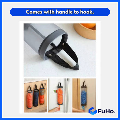 🇸🇬READY STOCK🇸🇬 Fuho Plastic Bag Holder | Plastic Storage Holder | Trash Bag | Plastic Bag | Storage Holder (KIT0077)