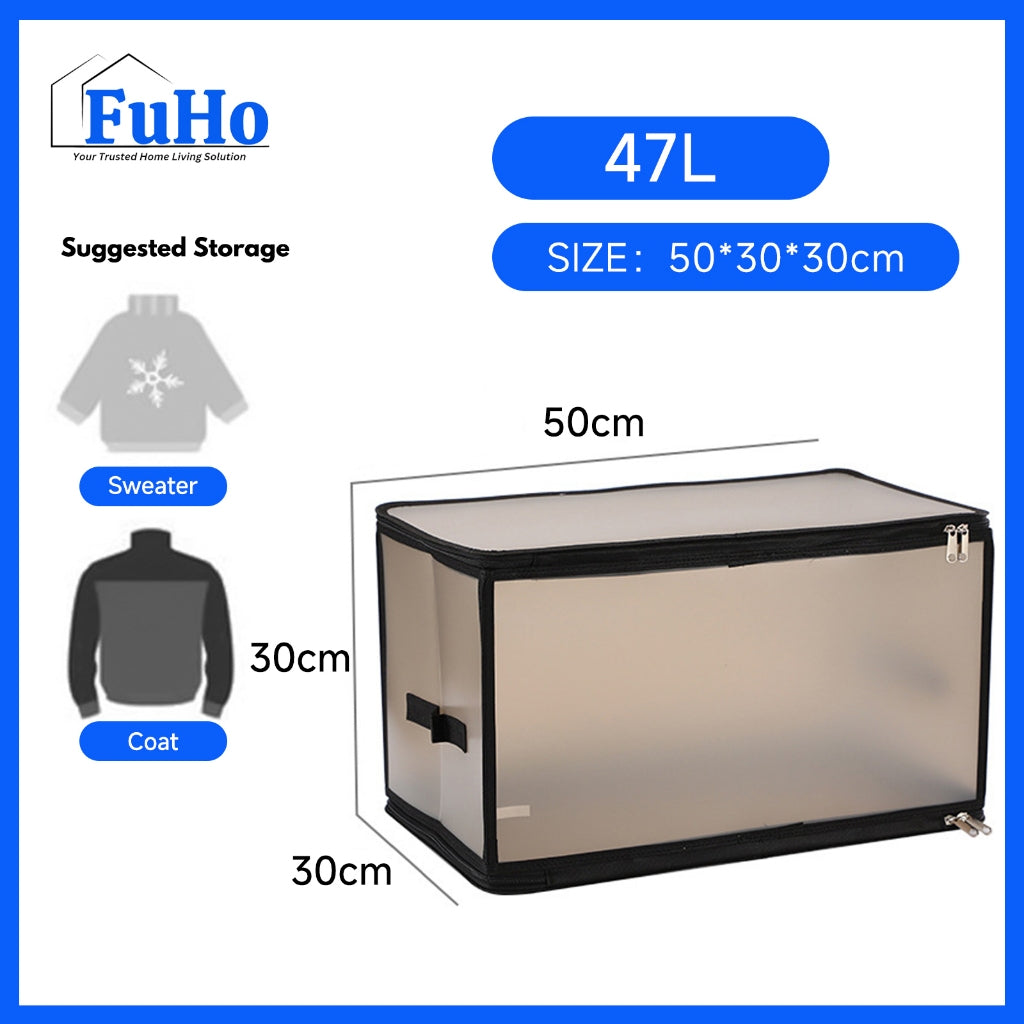 🇸🇬READY STOCK🇸🇬 Fuho Storage Organizer Box | Cotton Linen Box | Laundry Box | Laundry Storage | Container | (HL0301)