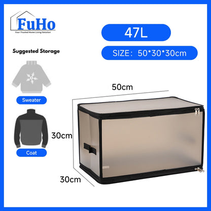 🇸🇬READY STOCK🇸🇬 Fuho Storage Organizer Box | Cotton Linen Box | Laundry Box | Laundry Storage | Container | (HL0301)