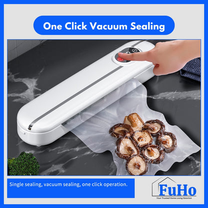🇸🇬READY STOCK🇸🇬 FuHo Vacuum Sealer | Food Vacuum | Vacuum Pack | Vacuum Bag | Cling Wrap | Food Storage | (HL0308)