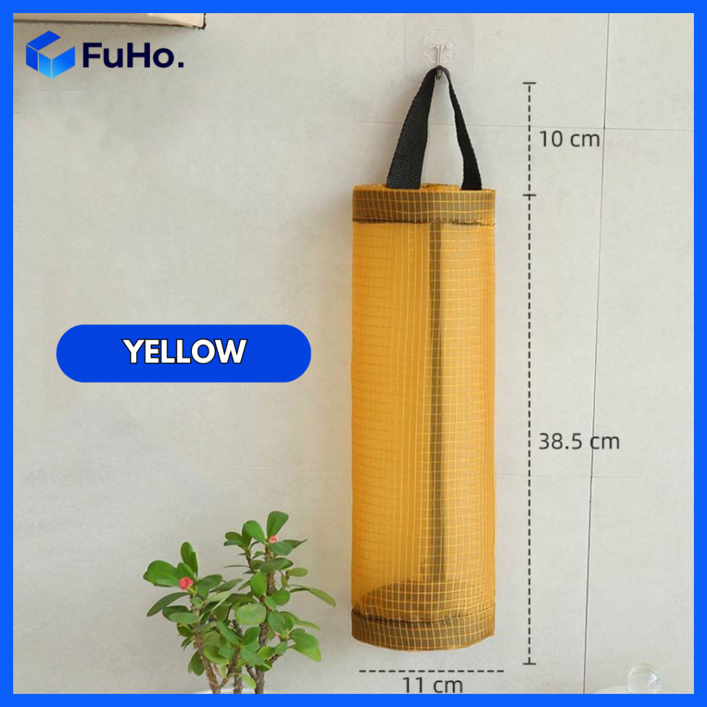 🇸🇬READY STOCK🇸🇬 Fuho Plastic Bag Holder | Plastic Storage Holder | Trash Bag | Plastic Bag | Storage Holder (KIT0077)