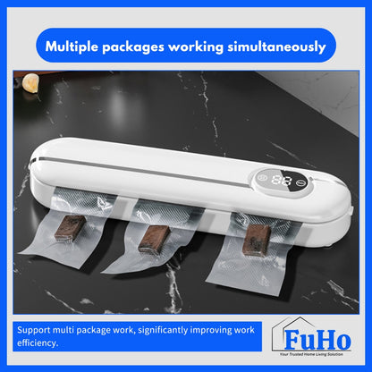 🇸🇬READY STOCK🇸🇬 FuHo Vacuum Sealer | Food Vacuum | Vacuum Pack | Vacuum Bag | Cling Wrap | Food Storage | (HL0308)