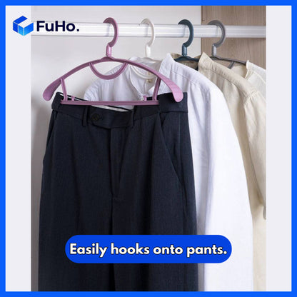 (1pcs) GripGuard Adult Hanger | Hanger with Pegs | Clothes Hanger | Antislip Hanger | Kids Hanger | Hanger (HL0238)