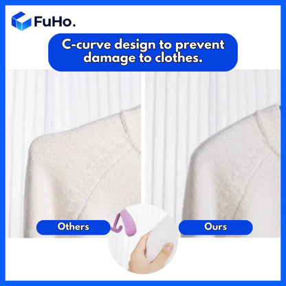 (1pcs) GripGuard Adult Hanger | Hanger with Pegs | Clothes Hanger | Antislip Hanger | Kids Hanger | Hanger (HL0238)